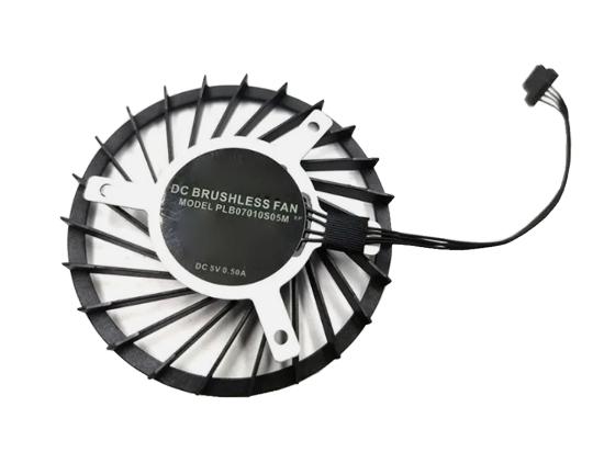 Picture of Power Logic PLB07010S05M Server - Frameless / GPU Fan dia75x75x10, w70x2x2, 5V 0.32A