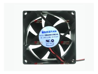 Picture of BAIKE DBA08025B24L Server-Square Fan DBA08025B24L
