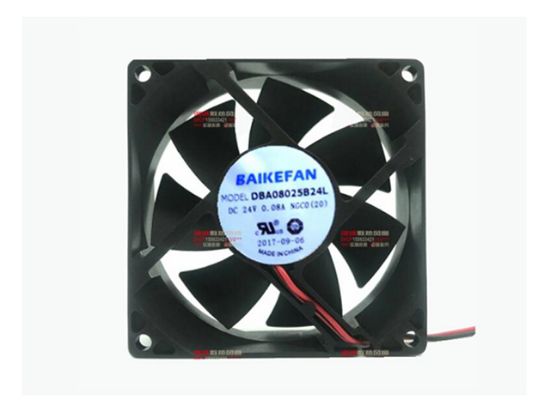 Picture of BAIKE DBA08025B24L Server-Square Fan DBA08025B24L
