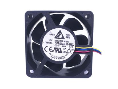 Picture of Delta Electronics QFR0624UH-SM02 Server-Square Fan QFR0624UH-SM02, EJG