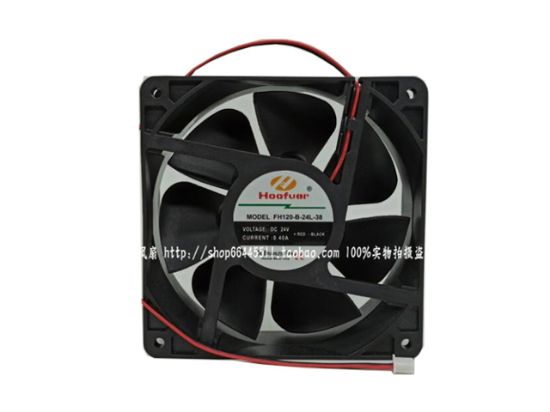 Picture of Hoofuer FH120-B-24L-38 Server-Square Fan FH120-B-24L-38