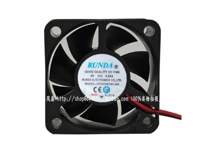 Picture of RUNDA RS5020B24H-AH Server-Square Fan RS5020B24H-AH