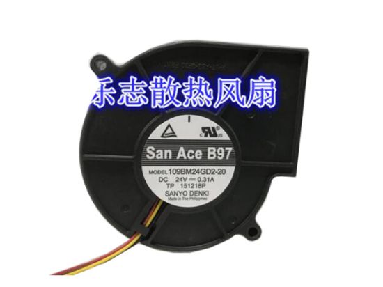 Picture of Sanyo Denki 109BM24GD2-20 Server-Blower Fan 109BM24GD2-20