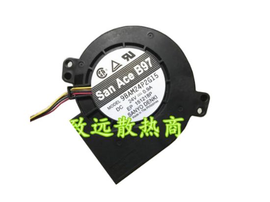 Picture of Sanyo Denki 9BAM24P2G15 Server-Blower Fan 9BAM24P2G15