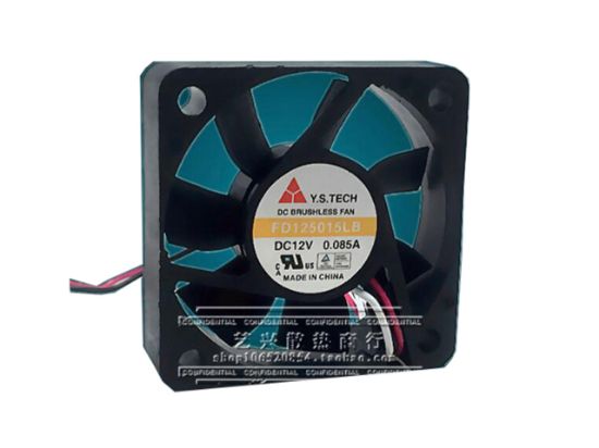 Picture of Y.S TECH FD125015LB Server-Square Fan FD125015LB