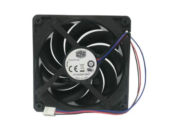 Picture of Cooler Master FA12025M12BPF Server-Square Fan FA12025M12BPF