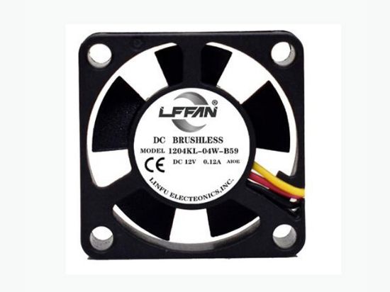 Picture of LFFAN / LINFU 1204KL-04W-B59 Server-Square Fan 1204KL-04W-B59