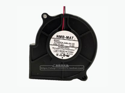Picture of NMB-MAT / Minebea 07530GA-24N-AA-00 Server-Blower Fan 07530GA-24N-AA-00, 00
