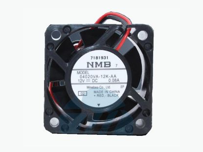 Picture of NMB-MAT / Minebea 04020VA-12K-AA Server-Square Fan 04020VA-12K-AA, 02