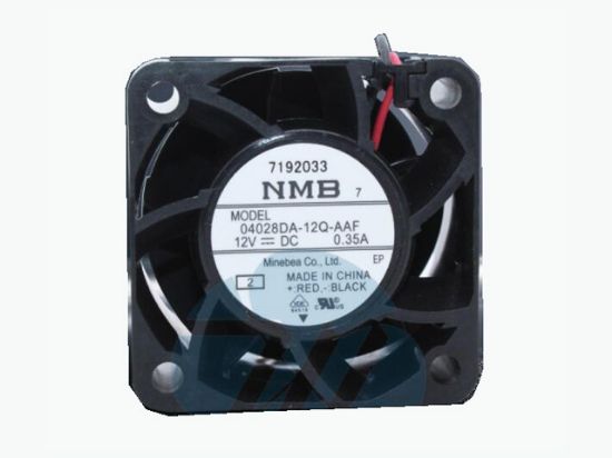 Picture of NMB-MAT / Minebea 04028DA-12Q-AAF Server-Square Fan 04028DA-12Q-AAF, 2