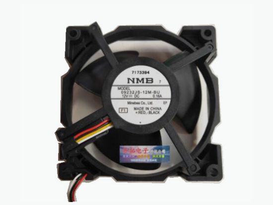 Picture of NMB-MAT / Minebea 09232JS-12M-BU Server-Square Fan 09232JS-12M-BU, F1