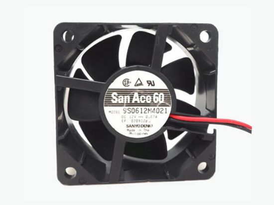Picture of Sanyo Denki 9S0612M4021 Server-Square Fan 9S0612M4021