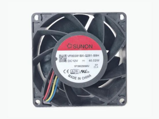 Picture of SUNON VF80381BX-Q281-S9H Server-Square Fan VF80381BX-Q281-S9H