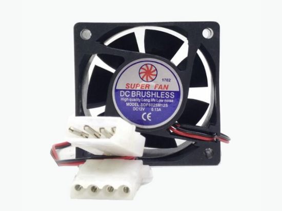 Picture of SUPER FAN SDF6025M12S Server-Square Fan SDF6025M12S