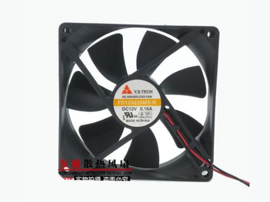 Picture of Y.S TECH FD129225MS-N Server-Square Fan FD129225MS-N