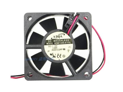 Picture of ADDA AD0612DB-A70GL Server-Square Fan AD0612DB-A70GL