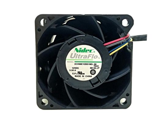 Picture of Nidec 2CV60E12BS1M3-08 Server-Square Fan 2CV60E12BS1M3-08, T022