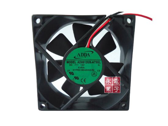 Picture of ADDA AD0812UX-A73GL Server-Square Fan AD0812UX-A73GL