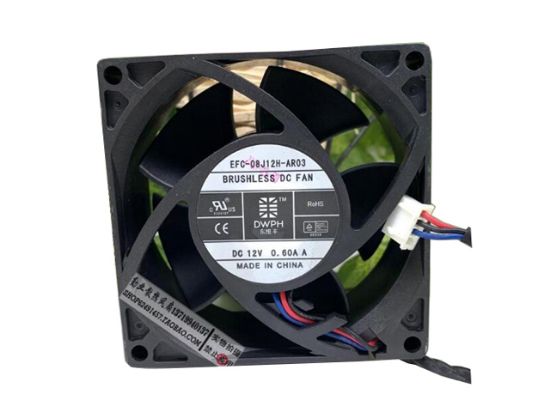 Picture of DWPH EFC-08J12H-AR03 Server-Square Fan EFC-08J12H-AR03