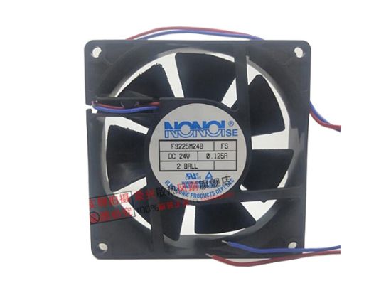 Picture of NONOISE F9225M24B Server-Square Fan F9225M24B, FS