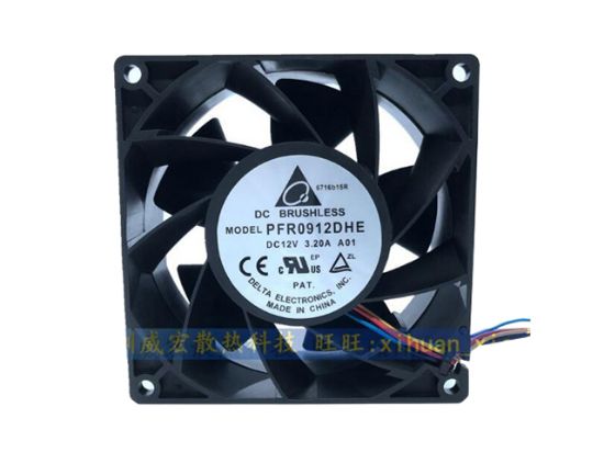 Picture of Delta Electronics PFR0912DHE Server-Square Fan PFR0912DHE, A01