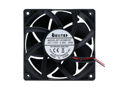 Picture of BOSSTOP BT12038B12F Server-Square Fan BT12038B12F
