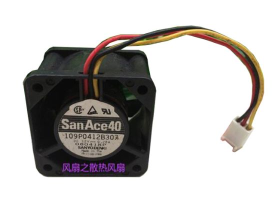 Picture of Sanyo Denki 9GA0412P3G09 Server-Square Fan 9GA0412P3G09