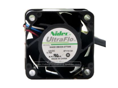 Picture of Nidec W40S12BHD5-07T046 Server-Square Fan W40S12BHD5-07T046