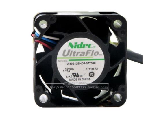 Picture of Nidec W40S12BHD5-07T046 Server-Square Fan W40S12BHD5-07T046