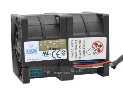 Picture of AVC DBKA0456B2H Server-Square Fan DBKA0456B2H, PFAF