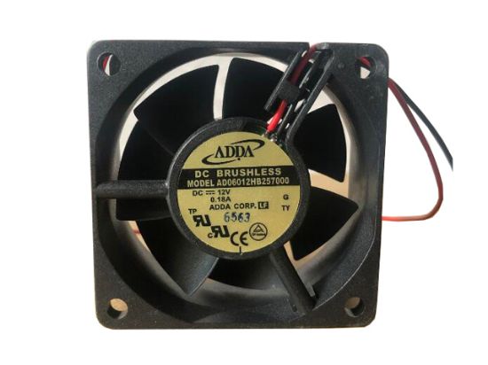Picture of ADDA AD06012HB257000 Server-Square Fan AD06012HB257000, G