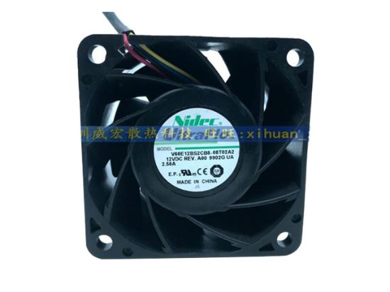 Picture of Nidec V60E12BS2CB5-08T02A2 Server-Square Fan V60E12BS2CB5-08T02A2