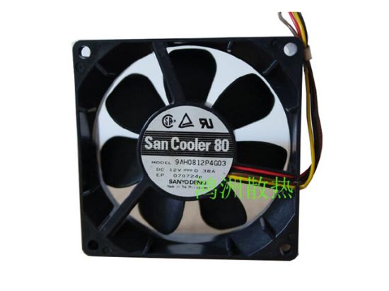 Picture of Sanyo Denki 9AH0812P4G03 Server-Square Fan 9AH0812P4G03