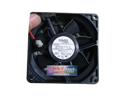 Picture of NMB-MAT / Minebea 08025SA-24Q-FA Server-Square Fan 08025SA-24Q-FA, D2