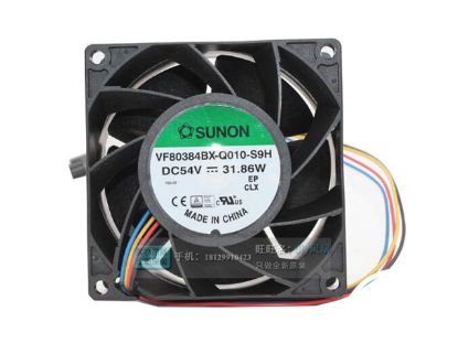 Picture of SUNON VF80384BX-Q010-S9H Server-Square Fan VF80384BX-Q010-S9H