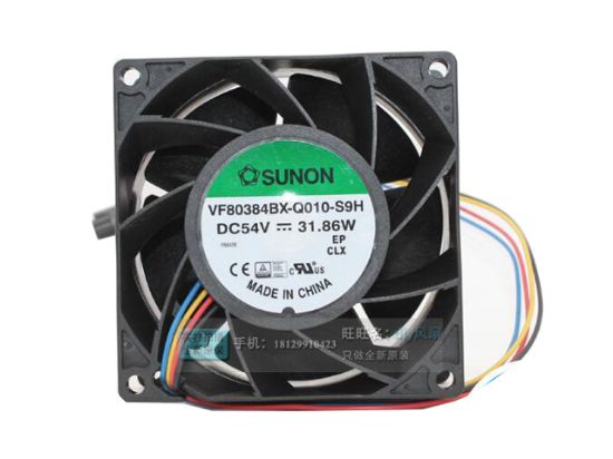 Picture of SUNON VF80384BX-Q010-S9H Server-Square Fan VF80384BX-Q010-S9H