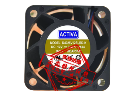 Picture of ACTIVA D4028V12SLBD-K Server-Square Fan D4028V12SLBD-K, P134