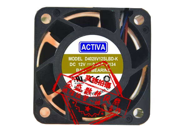 Picture of ACTIVA D4028V12SLBD-K Server-Square Fan D4028V12SLBD-K, P134