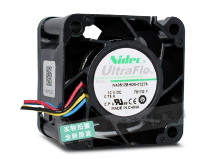 Picture of Nidec W40S12BHD5-07Z76 Server-Square Fan W40S12BHD5-07Z76