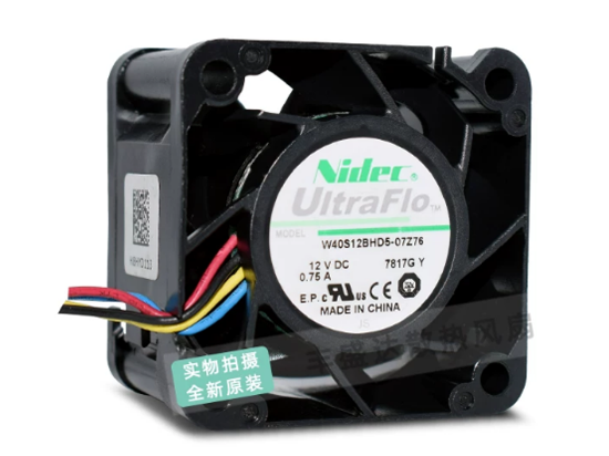 Picture of Nidec W40S12BHD5-07Z76 Server-Square Fan W40S12BHD5-07Z76