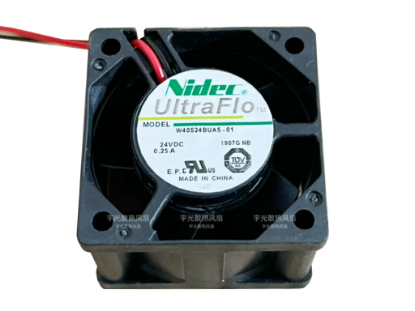 Picture of Nidec W40S24BUA5-01 Server-Square Fan W40S24BUA5-01, 382201 D