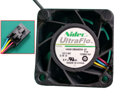 Picture of Nidec W40S12BS4EC5-07 Server-Square Fan W40S12BS4EC5-07