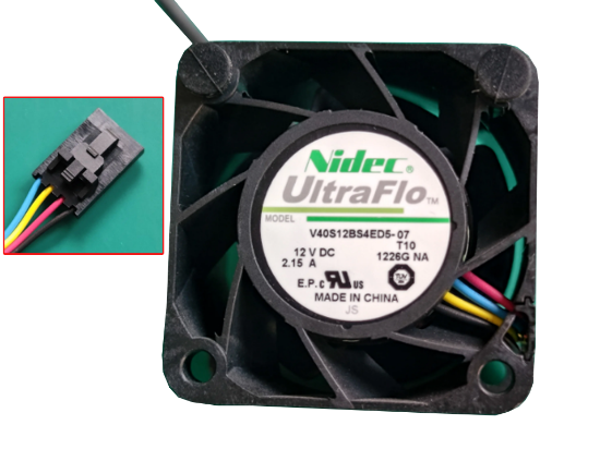 Picture of Nidec W40S12BS4EC5-07 Server-Square Fan W40S12BS4EC5-07