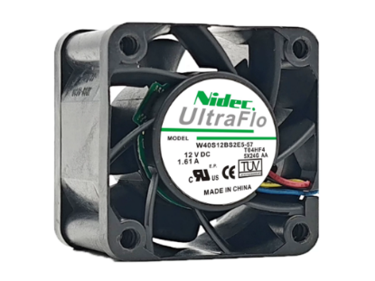 Picture of Nidec W40S12BS2E5-57 Server-Square Fan W40S12BS2E5-57, T04HF7 9619G 2Y