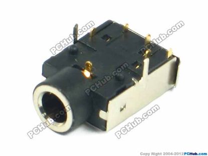 Picture of UPH Jack & Plug Jack- Audio 3.5mm (Laptop) SUYIN, 15x9.5x6mm thick