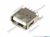 Picture of UPH Jack & Plug Jack- USB  USB Jack, 180-degree DIP, 13x13x6mm