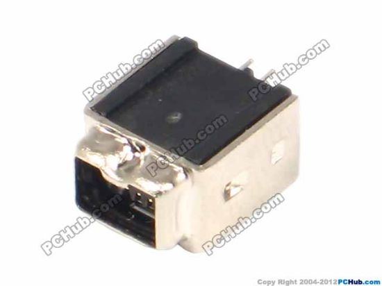 Picture of UPH Jack & Plug Jack- FireWire  4-pin, Dip 180-degree, 13x8.5x6mm LxWxH