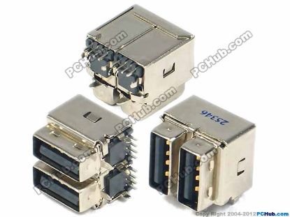 Picture of UPH USB Jack- USB  UPJ-248, 2 x USB port