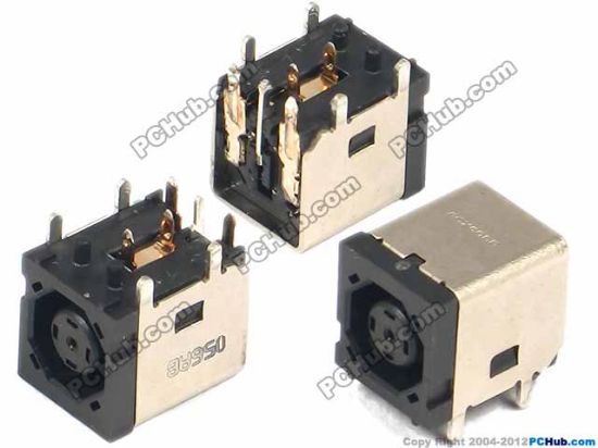 Picture of UPH For Laptop Dell  Jack- DC For Laptop DC power jack (star anise), For Dell M1530 etc 