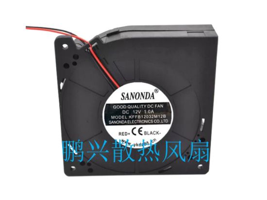 Picture of SANONDA KFFB12032M12B Server-Blower Fan KFFB12032M12B